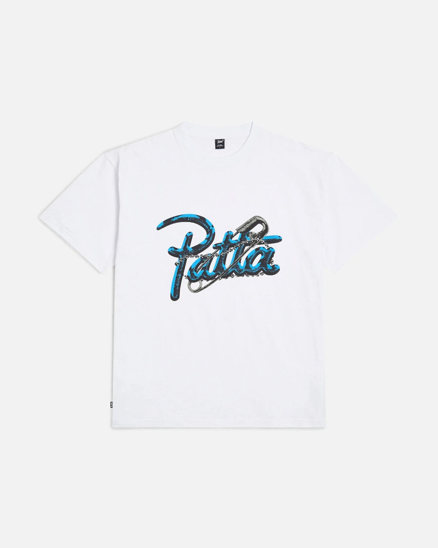 Patta Pinned T-Shirt (White) - Patta