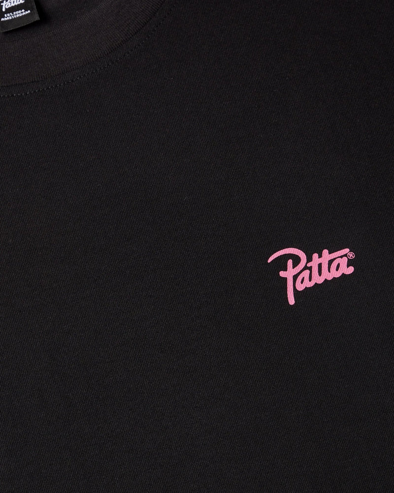 Patta Postcard T-Shirt (Black) - Patta