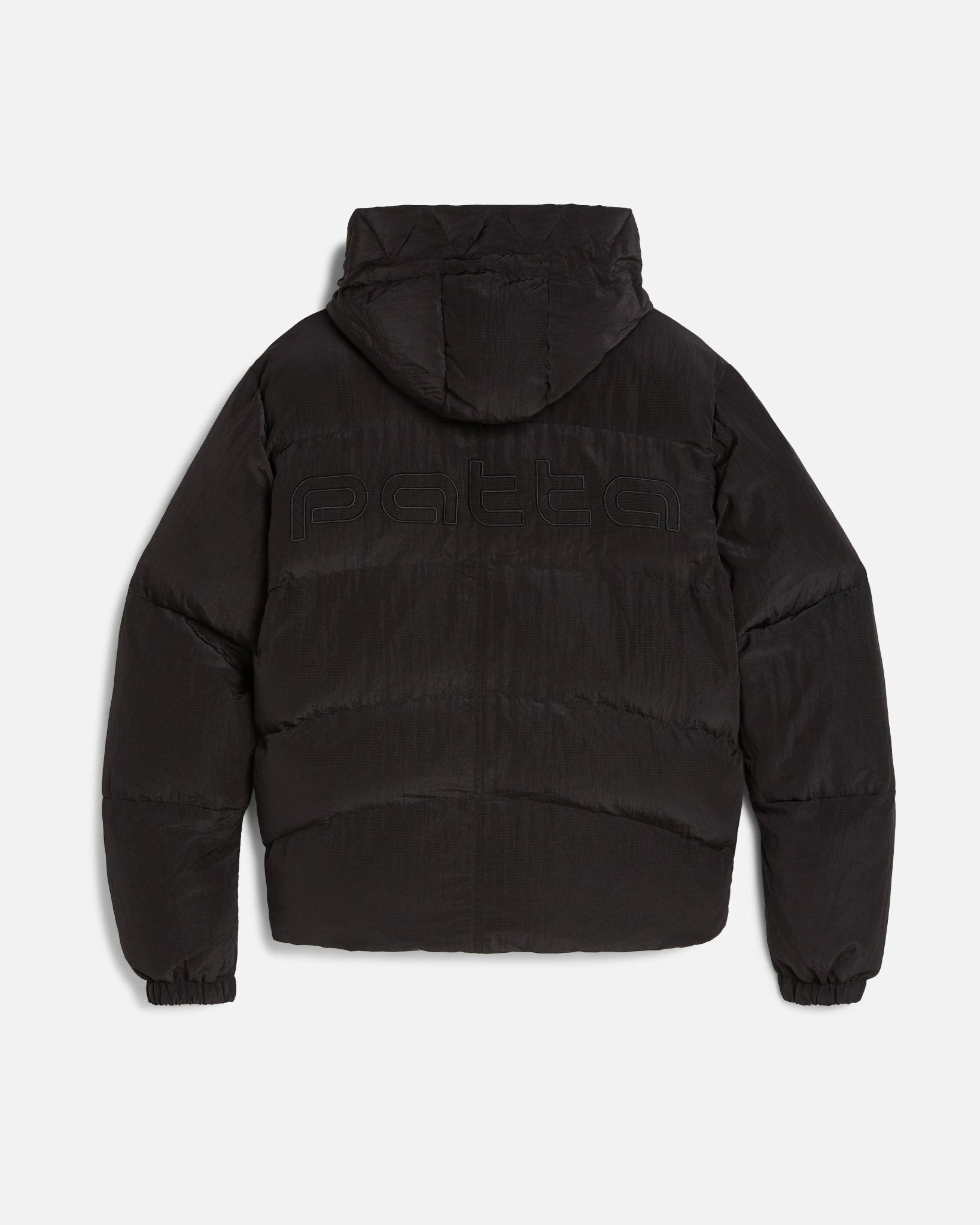 Patta Ripstop Puffer Jacket (Black) - Patta