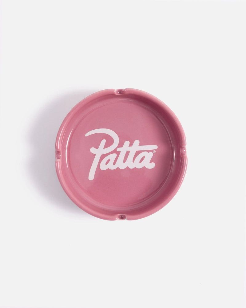 Patta Script Logo Ashtray (Pink/White) - Patta