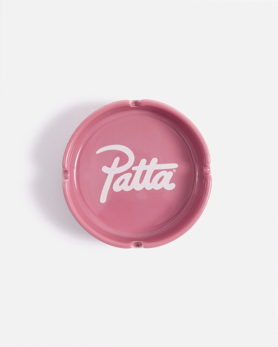 Patta Script Logo Ashtray (Pink/White) - Patta