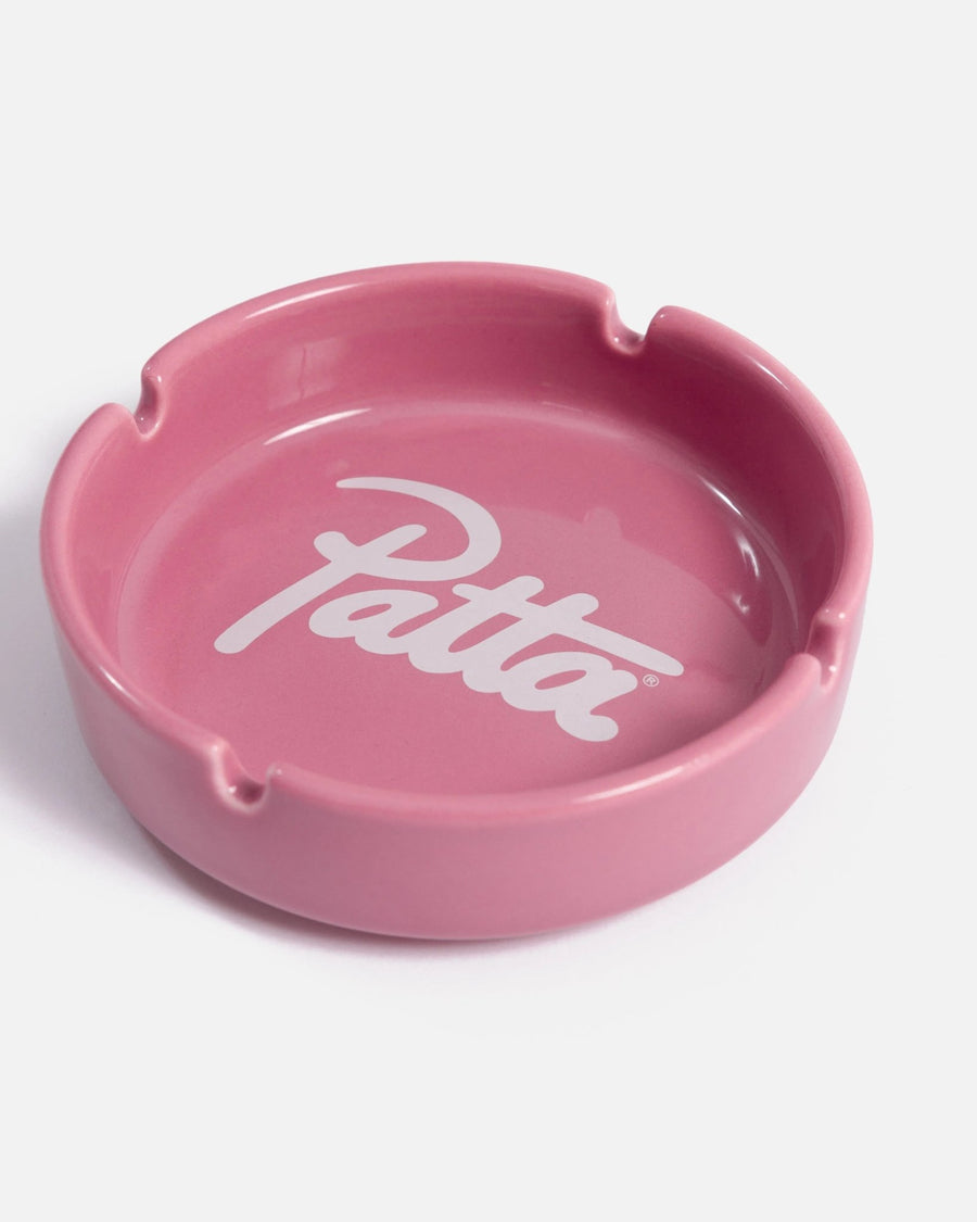 Patta Script Logo Ashtray (Pink/White) - Patta
