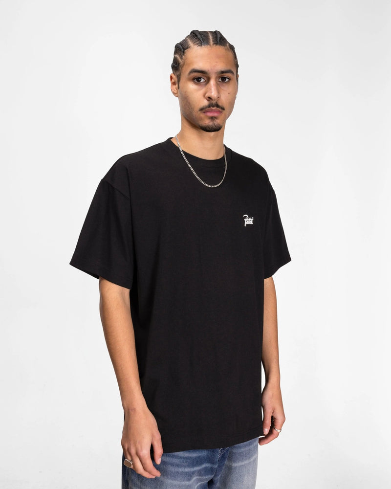 Patta Script Logo T-Shirt (Black) - Patta