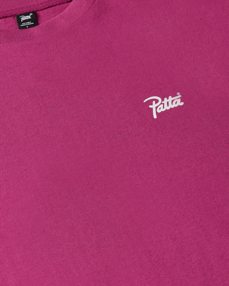 Patta Script Logo T-Shirt (Boysenberry) - Patta