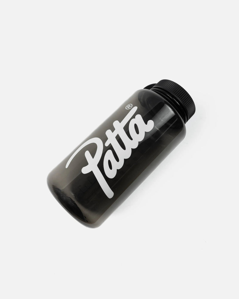 Patta Script Logo Water Bottle (Black) - Patta