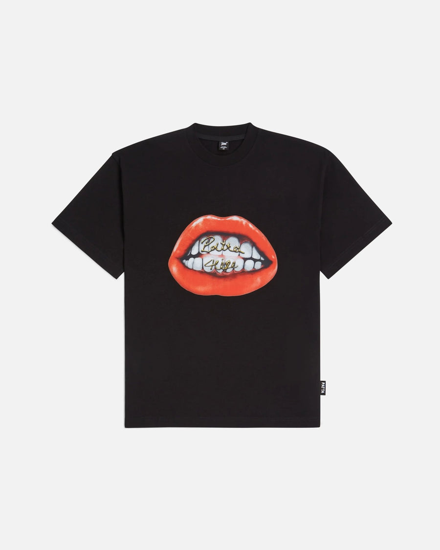 Patta Smile T-Shirt (Black) - Patta