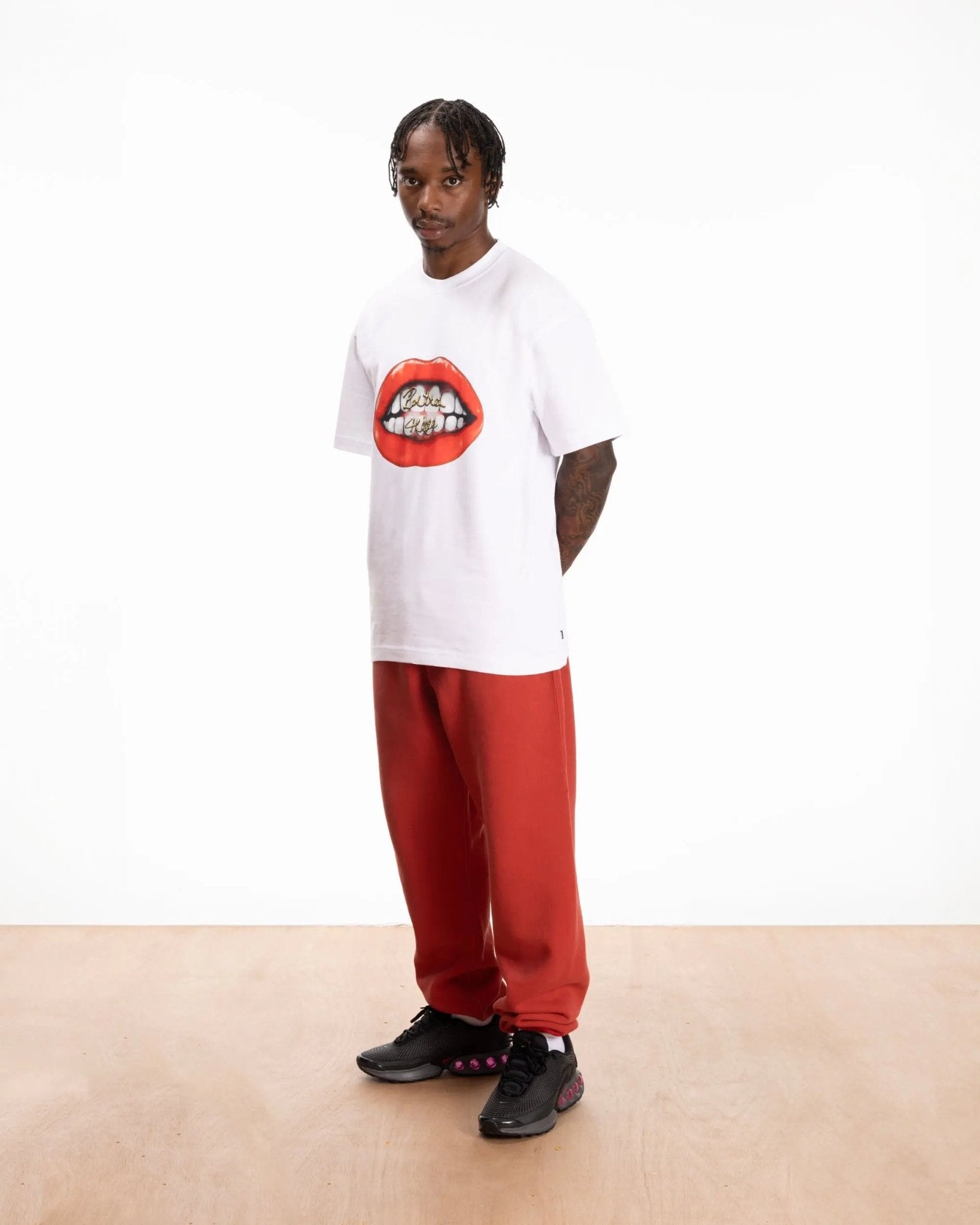 Patta Smile T-Shirt (White) - Patta