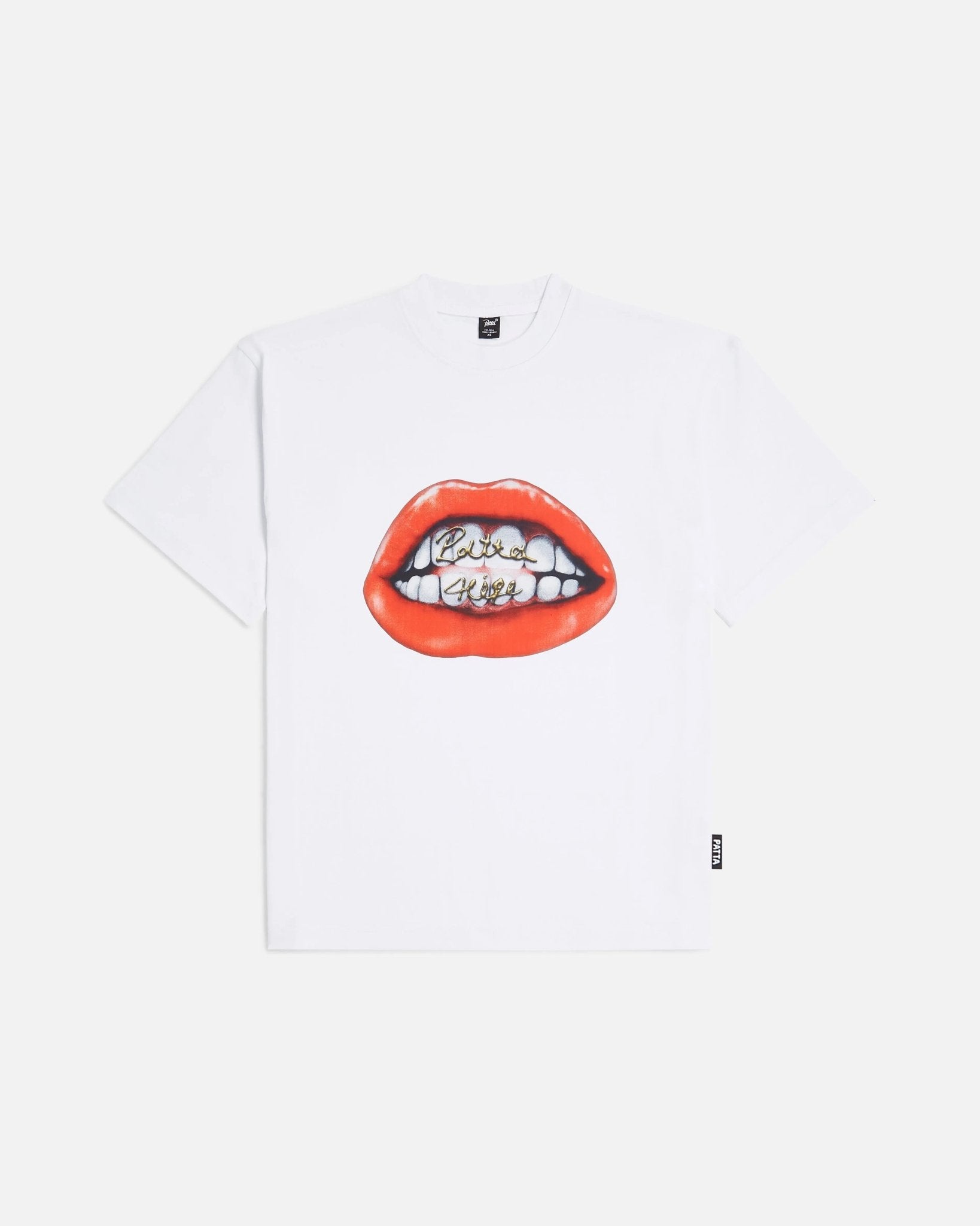 Patta Smile T-Shirt (White) - Patta