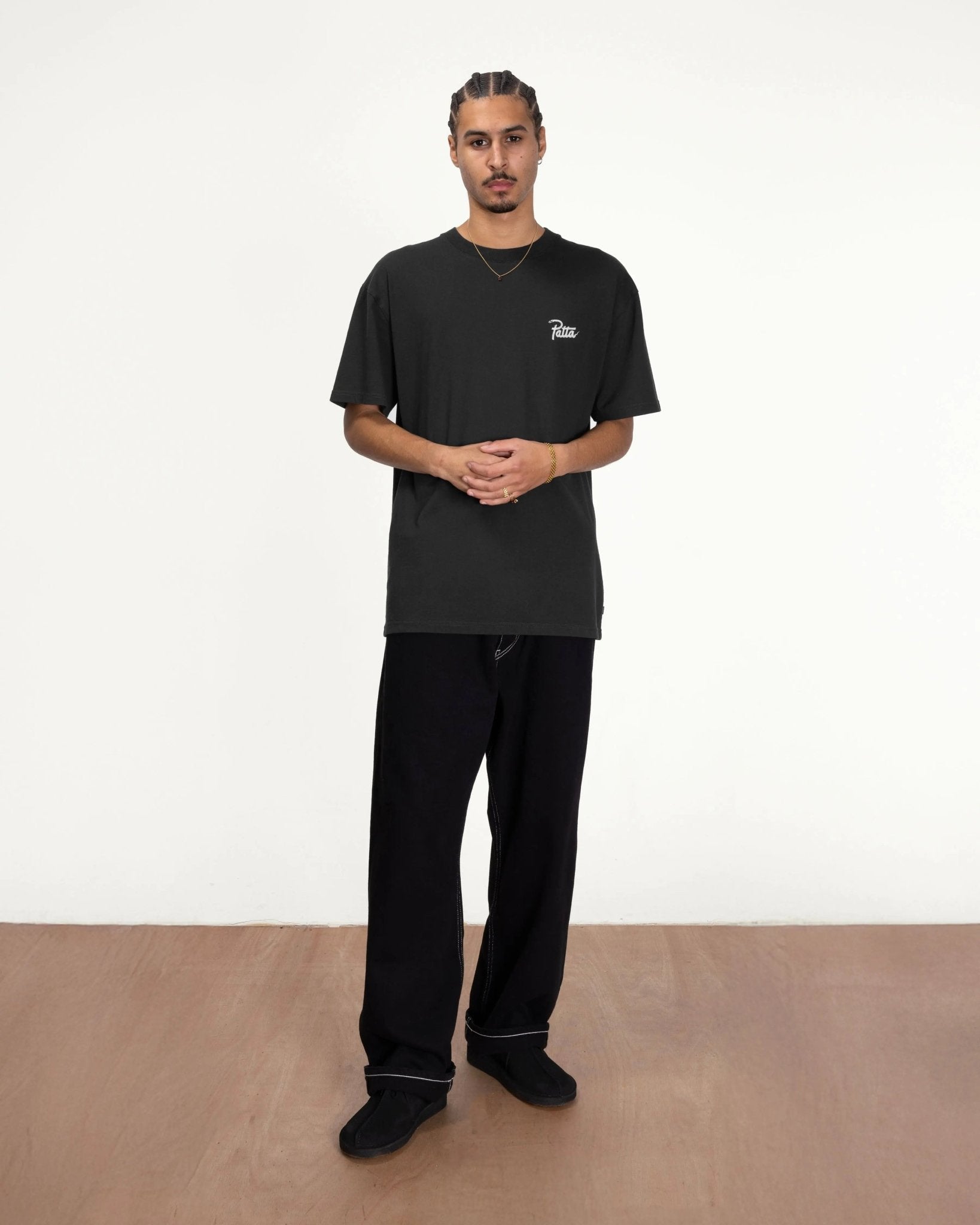 Patta Snake Heart T-Shirt (Moonless Night) - Patta