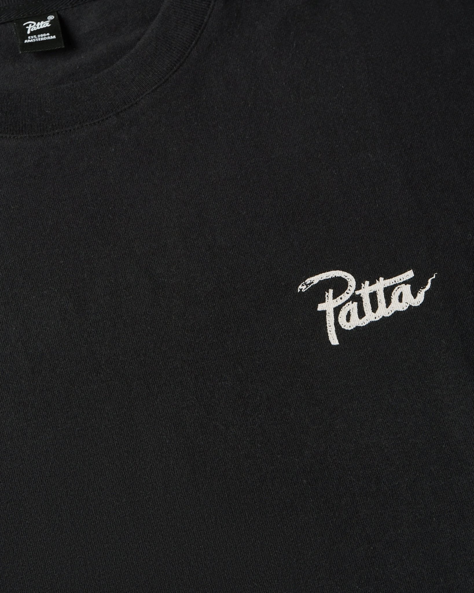 Patta Snake Heart T-Shirt (Moonless Night) - Patta