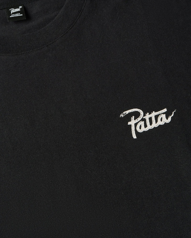 Patta Snake Heart T-Shirt (Moonless Night) - Patta