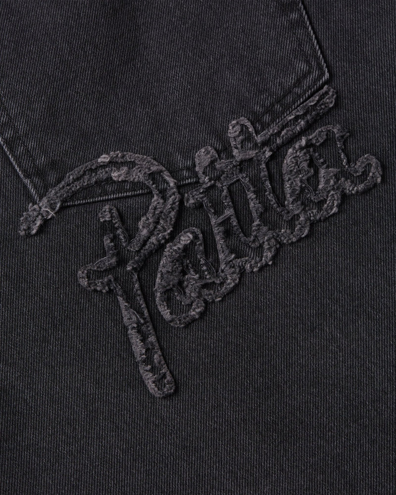 Patta Stonewash Baggy Denim Pants (Black) - Patta