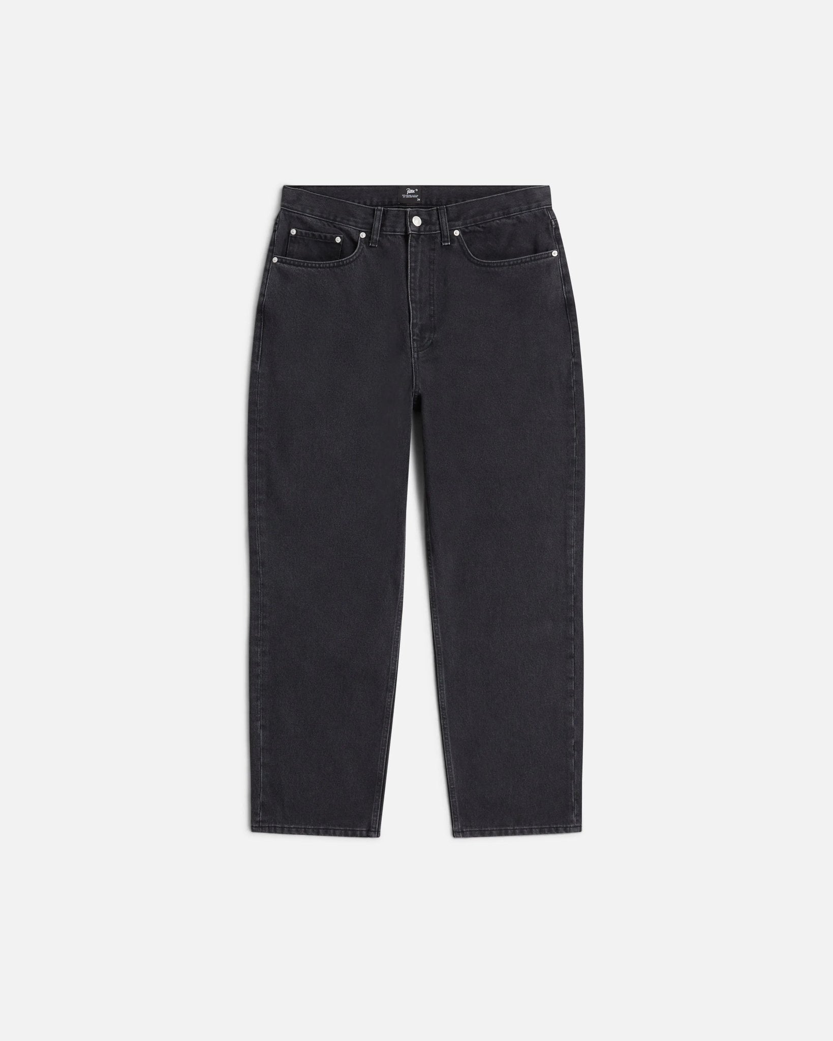Patta Stonewash Baggy Denim Pants (Black) - Patta