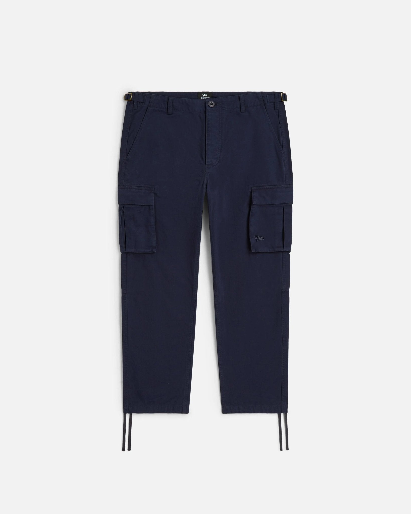 Patta Straight Cargo Pants (Parisian Night