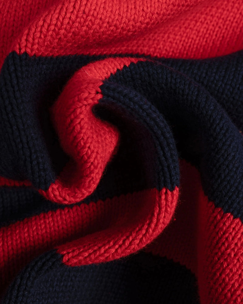 Patta Striped Flag Knitted Sweater (Multi) - Patta