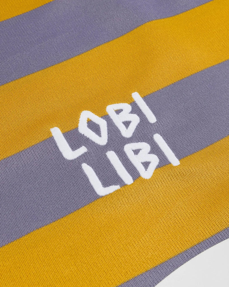 Patta Striped Longsleeve Football Jersey (Chalk Violet) - Patta