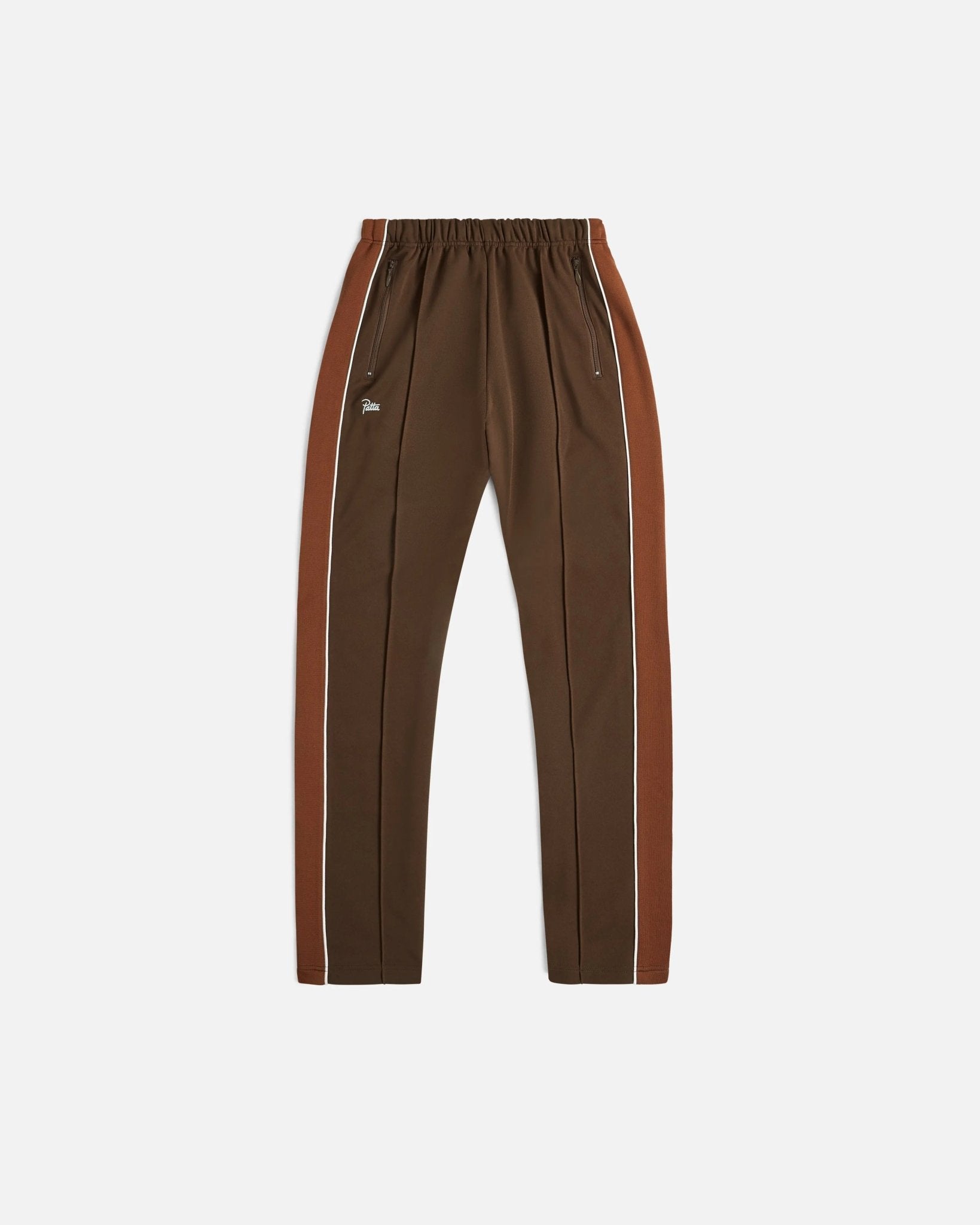 Patta Tricot Straight Track Pants (Chestnut) - Patta