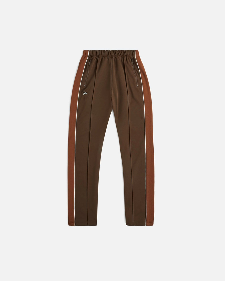 Patta Tricot Straight Track Pants (Chestnut) - Patta