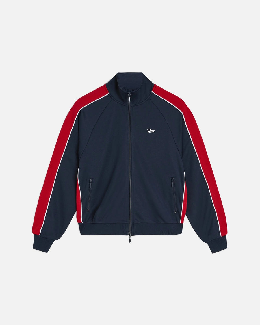 Patta Tricot Track Jacket (Black Iris) - Patta