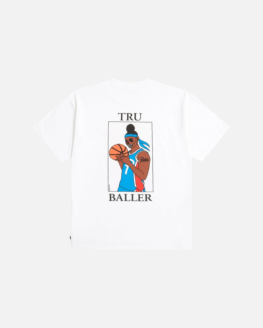 Patta Tru Baller T-Shirt (White) - Patta