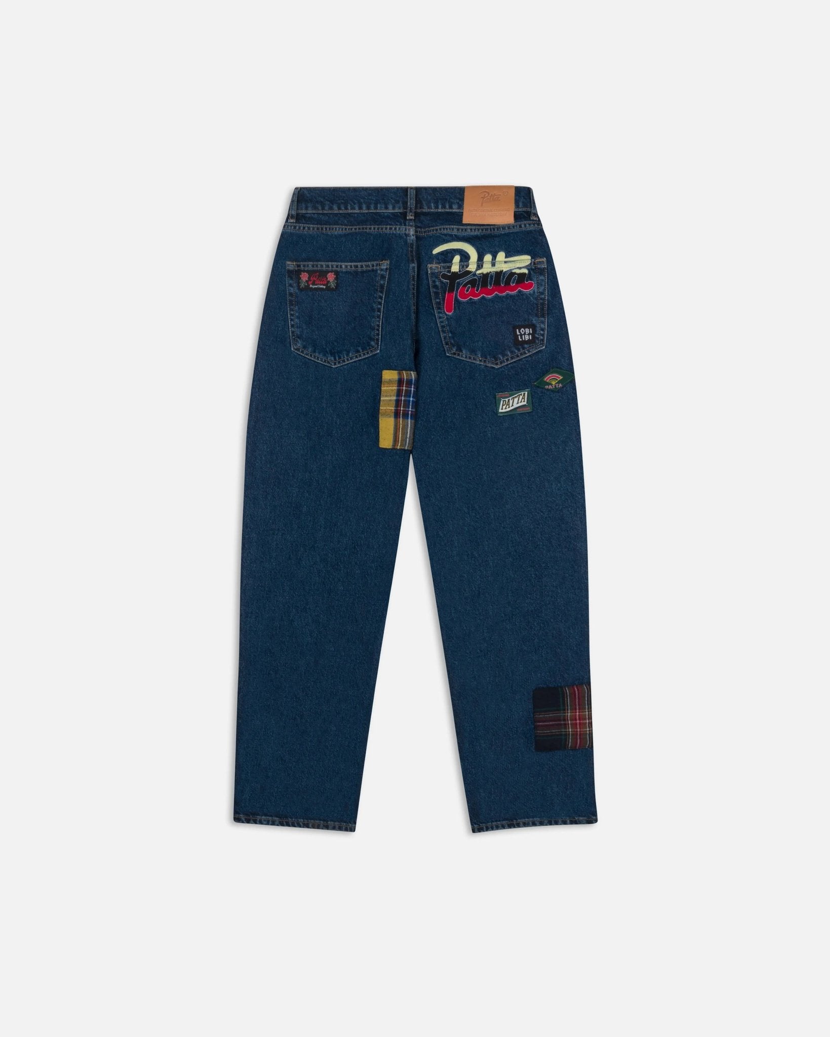 Patta Whole Lotta Labels Denim Pants (Blue Denim) - Patta