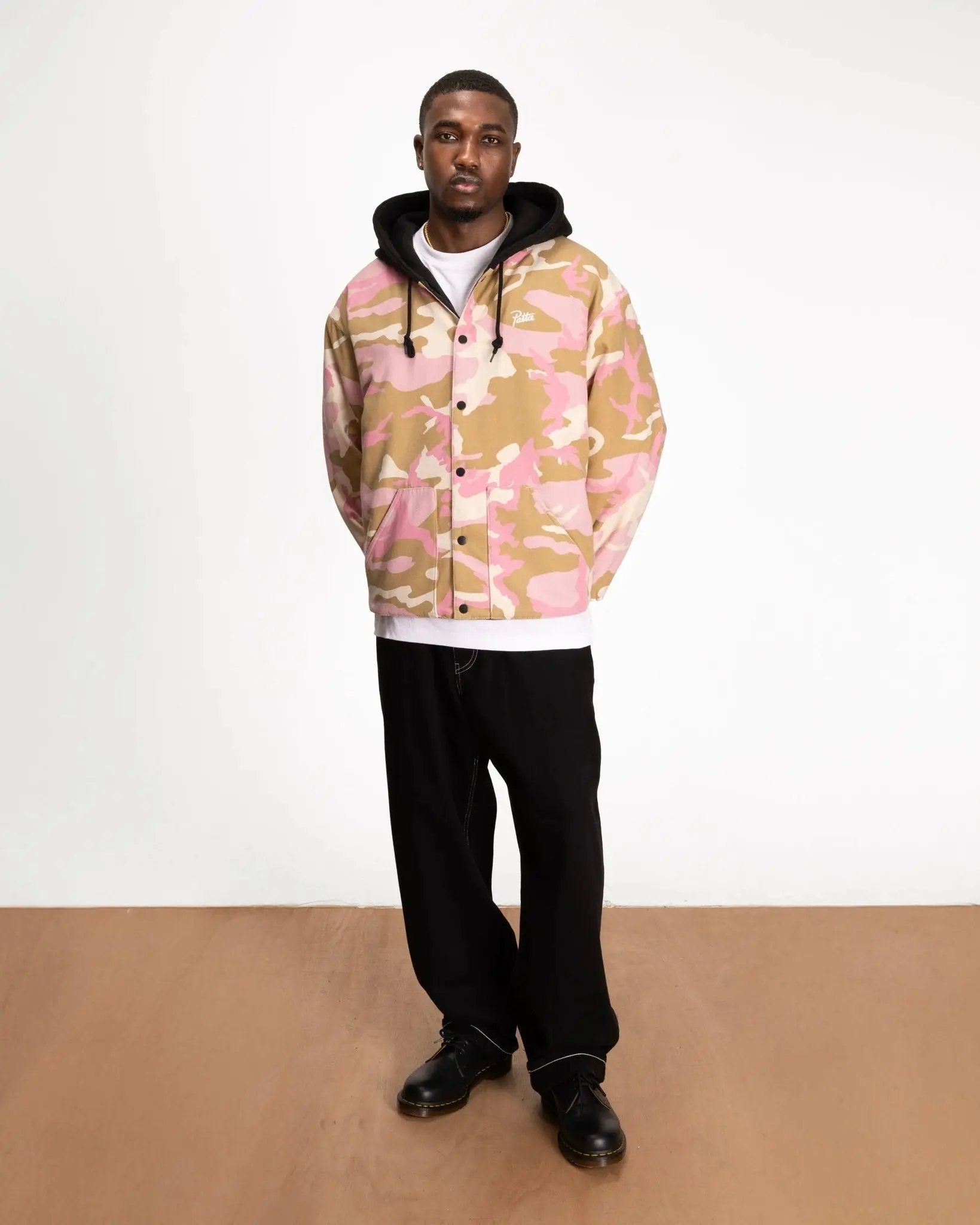 Patta Woodland Camo Reversible Bomber Jacket (Multi) - Patta