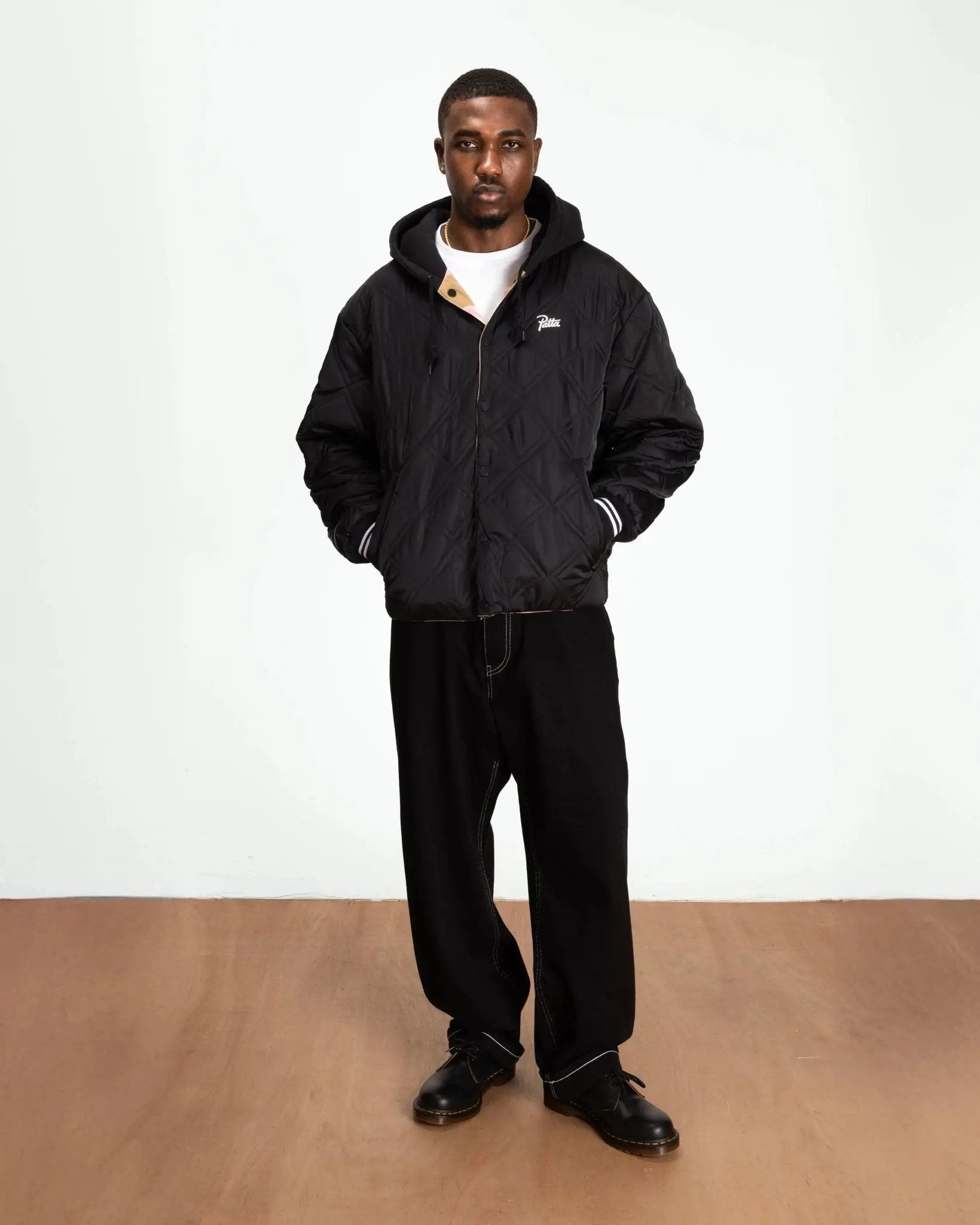 Patta Woodland Camo Reversible Bomber Jacket (Multi) - Patta