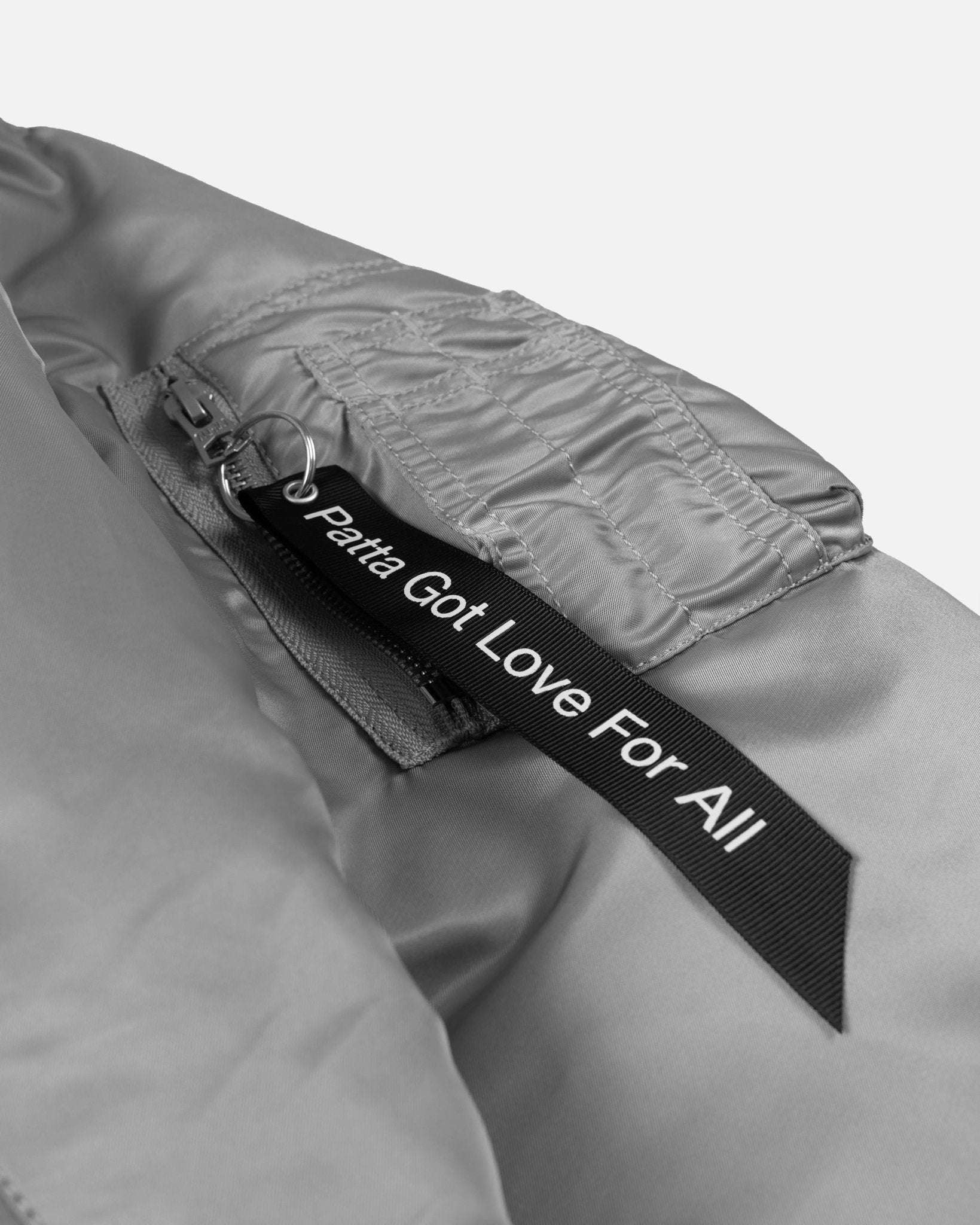 Patta x Alpha Industries MA - 1 Celebration Jacket (Silver/Orange) - Patta