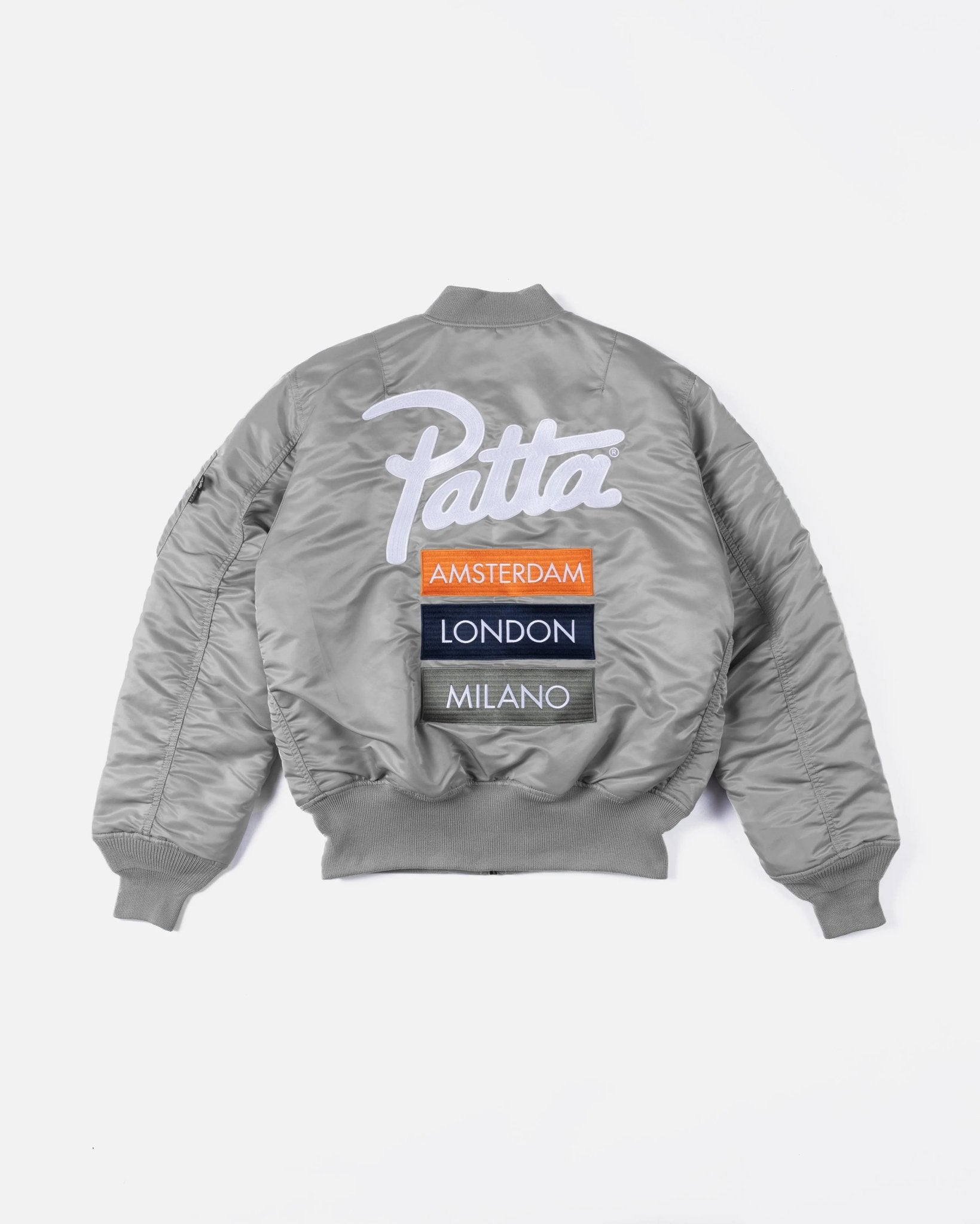 x Alpha Industries MA-1 Celebration Jacket (Silver/Orange) - – Patta