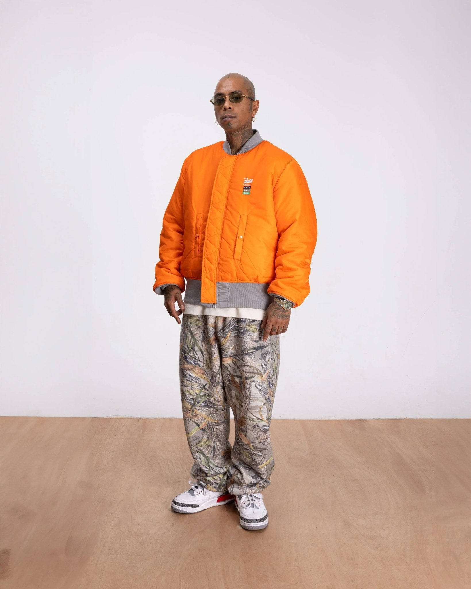 x Alpha Industries MA-1 Celebration Jacket (Silver/Orange) - – Patta