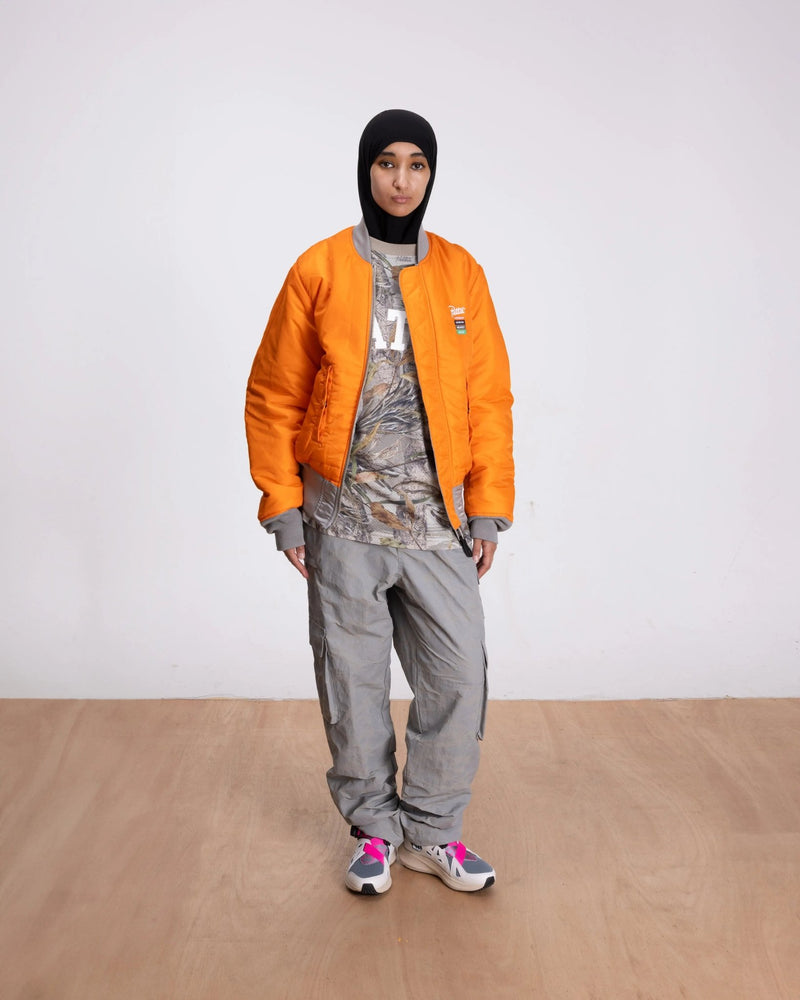 Patta x Alpha Industries MA - 1 Celebration Jacket (Silver/Orange) - Patta