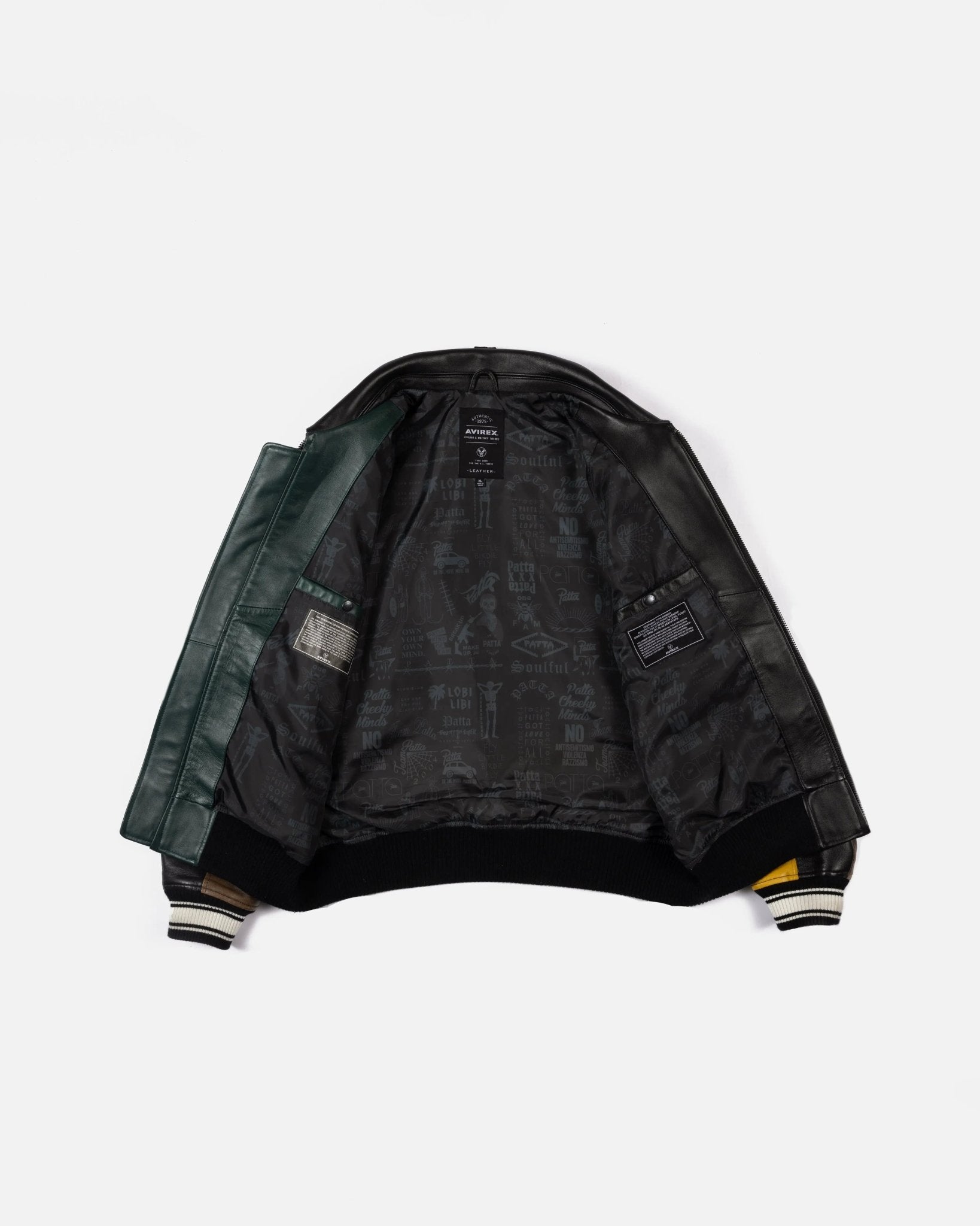 Patta x Avirex Icon Jacket (Yellow/Brown/Green/White/Black) - Patta