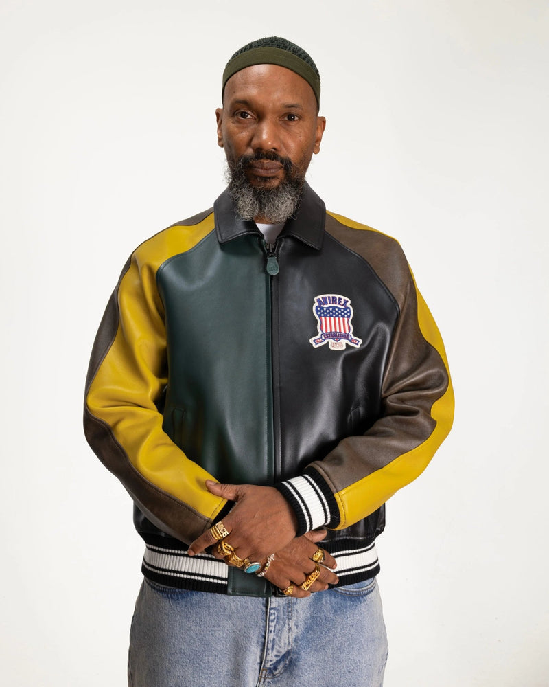Patta x Avirex Icon Jacket (Yellow/Brown/Green/White/Black) - Patta