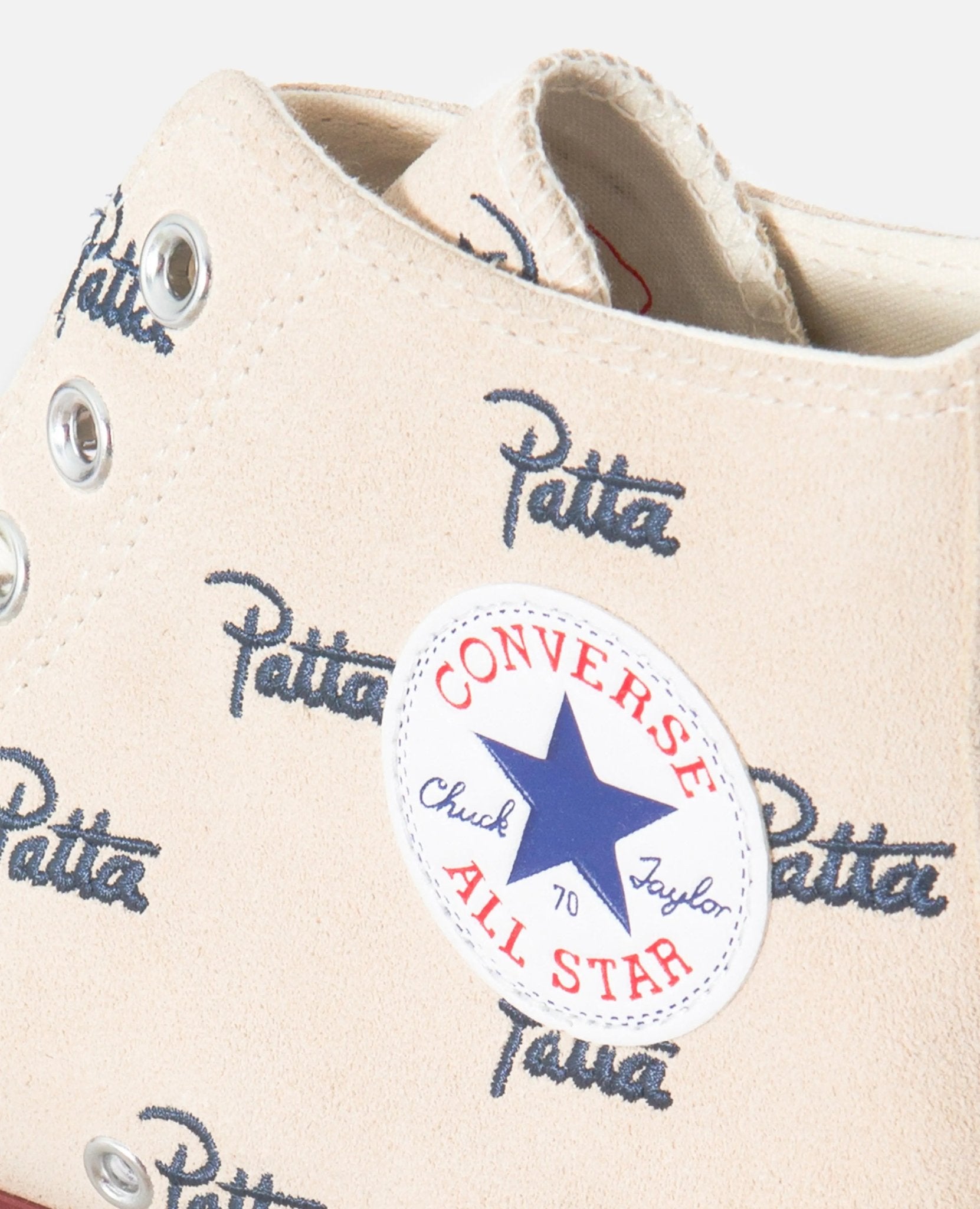 Patta x Converse Chuck 70 Hi (Natural Ivory/Insignia Blue) - Patta