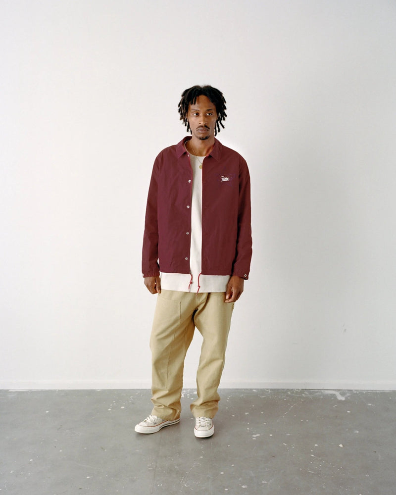 Patta x Converse Coaches Jacket (Garnet) - Patta