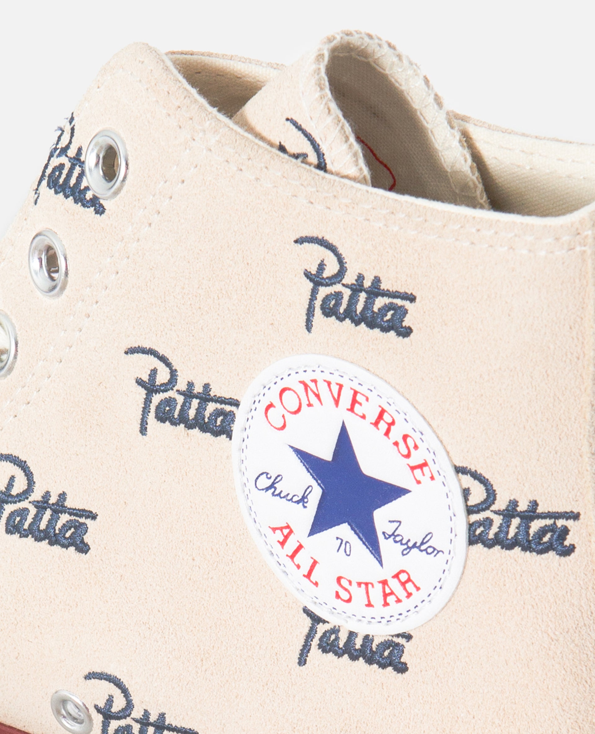 Patta x Converse Chuck 70 Hi (Natural Ivory/Insignia Blue)