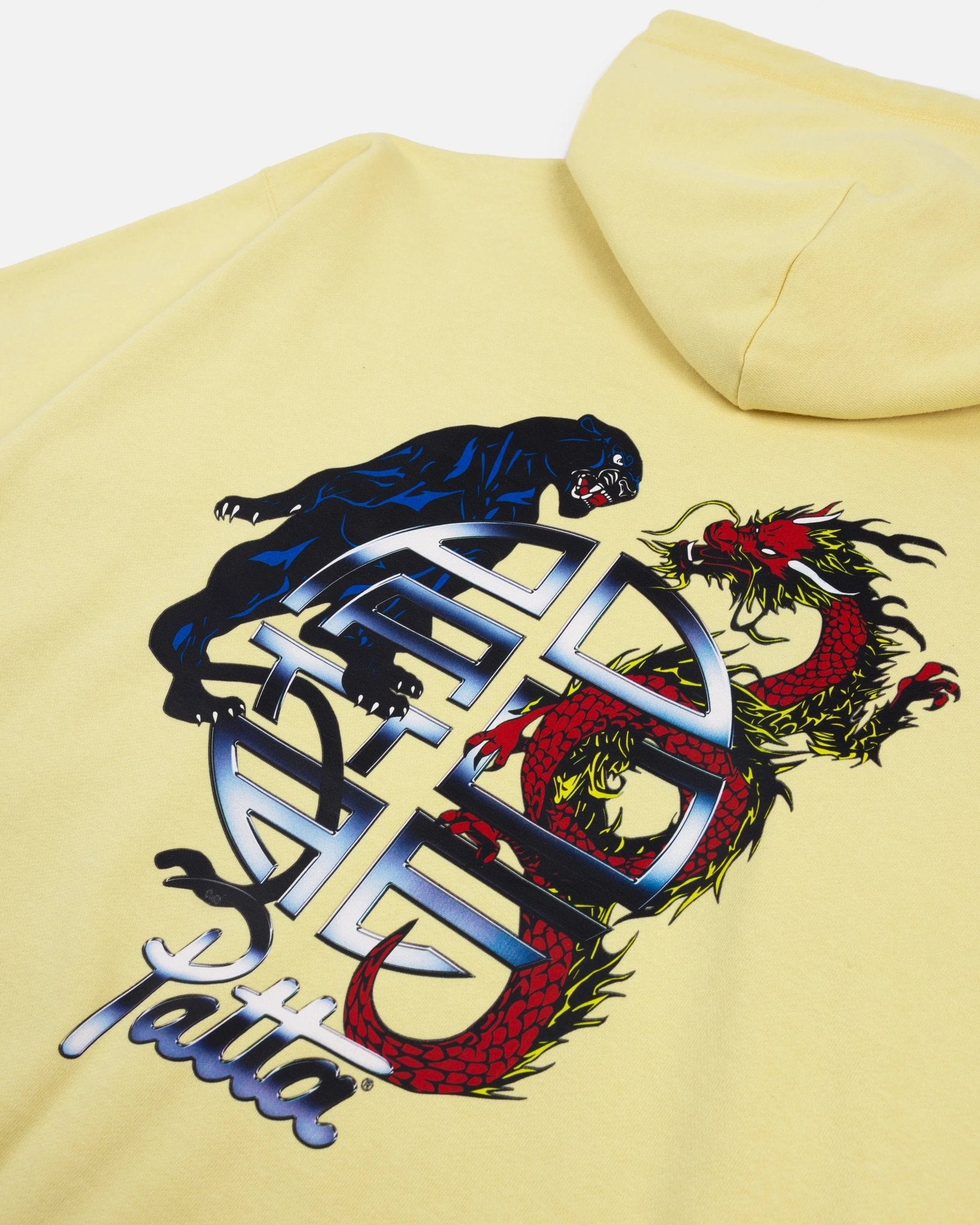 Patta x DOE 20/10 Hooded Sweater (Yellow) - Patta