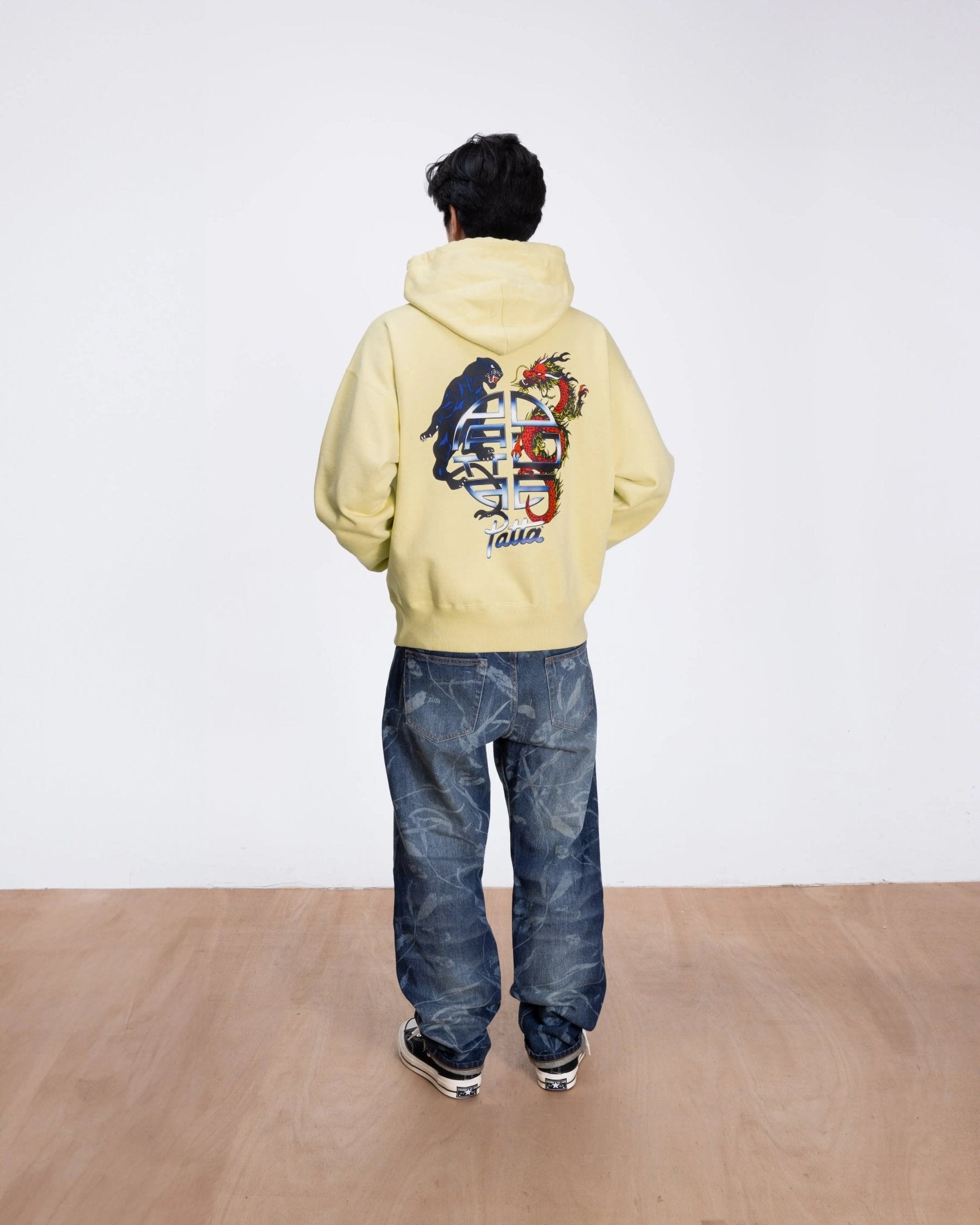 Patta x DOE 20/10 Hooded Sweater (Yellow) - Patta
