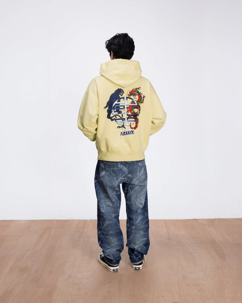 Patta x DOE 20/10 Hooded Sweater (Yellow) - Patta
