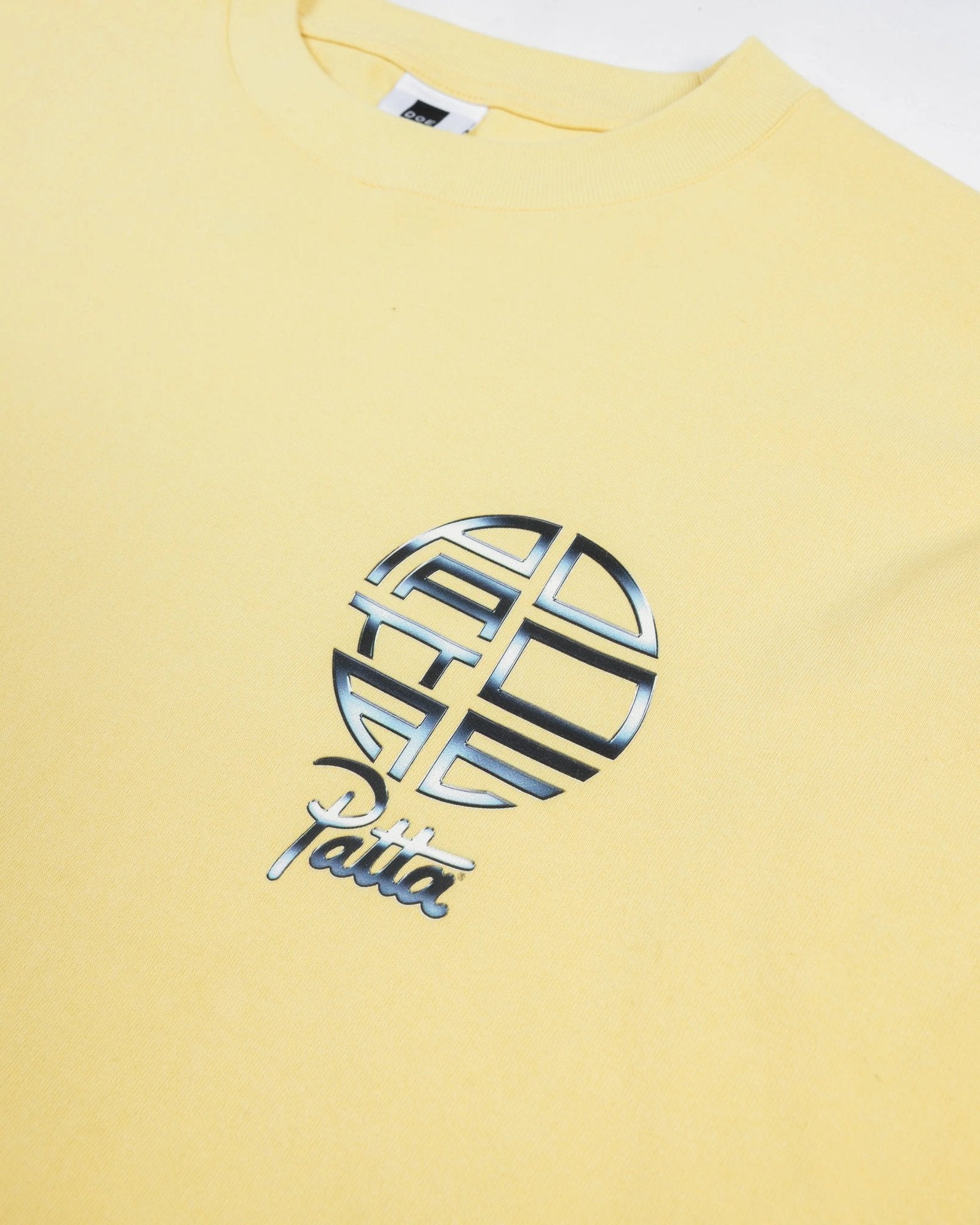 Patta x DOE 20/10 Longsleeve T-Shirt (Yellow) - Patta