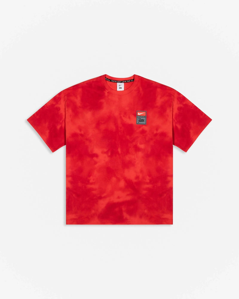 Patta x Nike NRG T-shirt GX Washed (Rush Red/University Red/Gym Red) - Patta