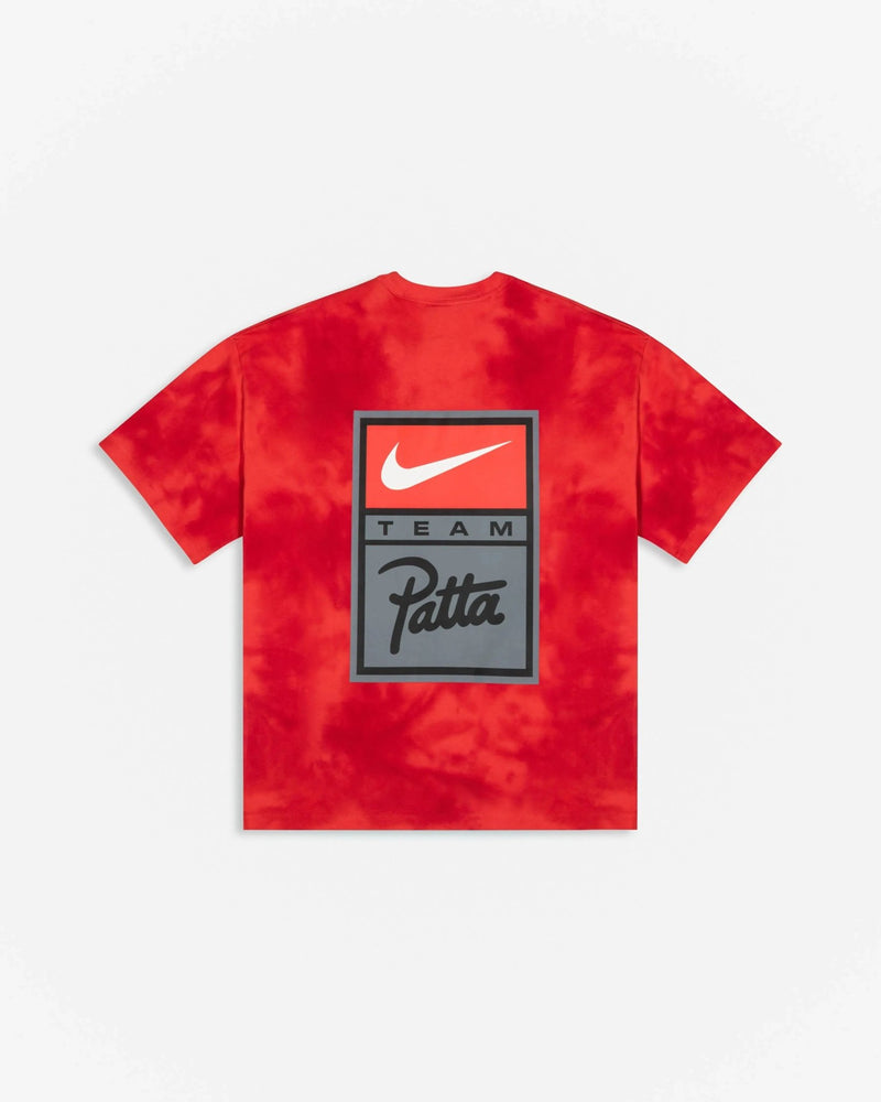 Patta x Nike NRG T-shirt GX Washed (Rush Red/University Red/Gym Red) - Patta