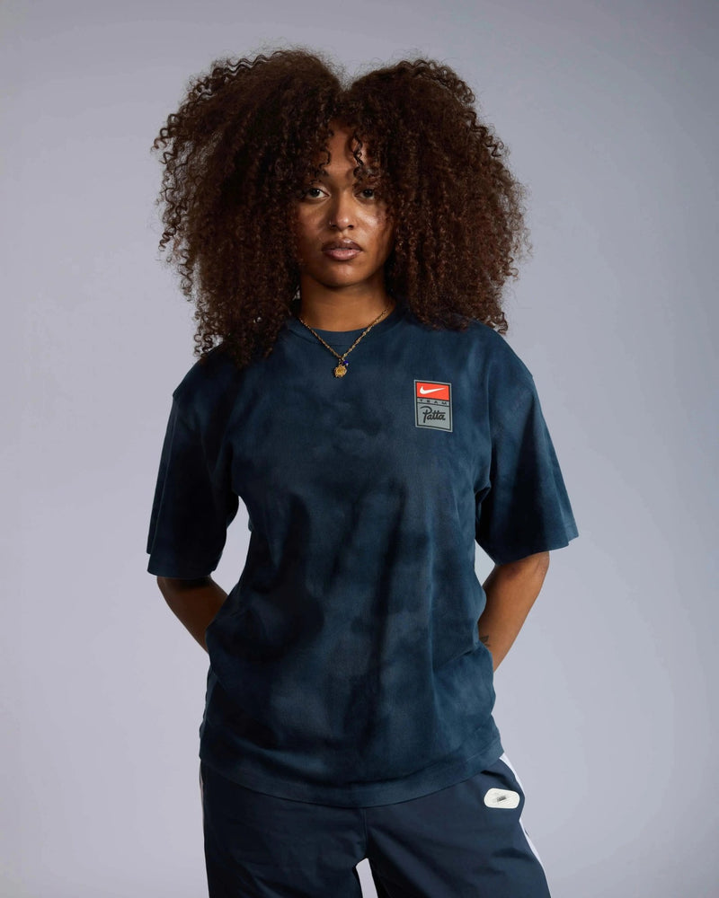 Patta x Nike NRG T-shirt GX Washed (Squadron Blue/Deep Ocean/Dark Obsidian) - Patta