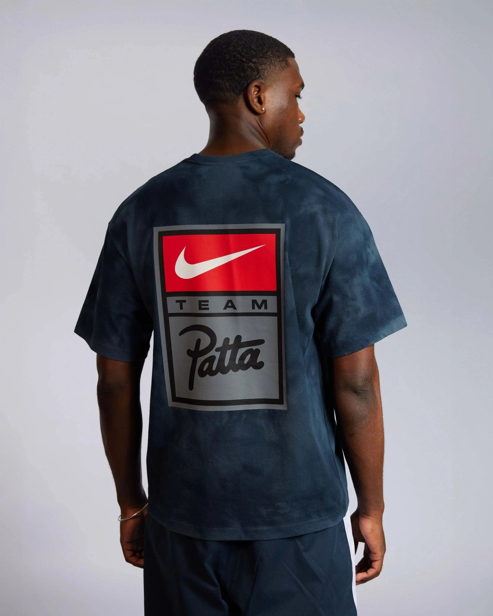 Patta x Nike NRG T-shirt GX Washed (Squadron Blue/Deep Ocean/Dark