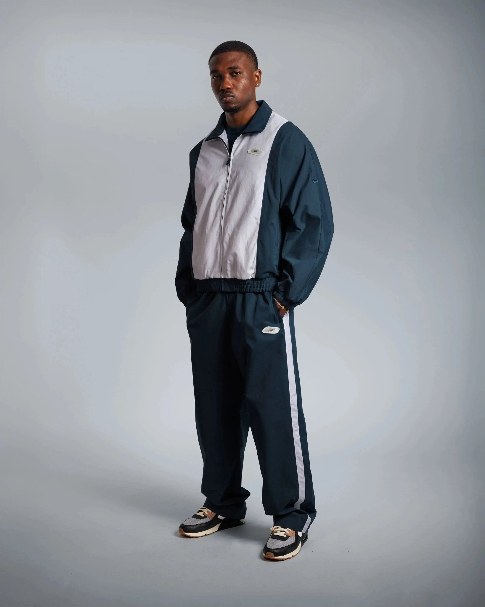 Patta x Nike NRG Track Jacket (Deep Ocean/White) - Patta