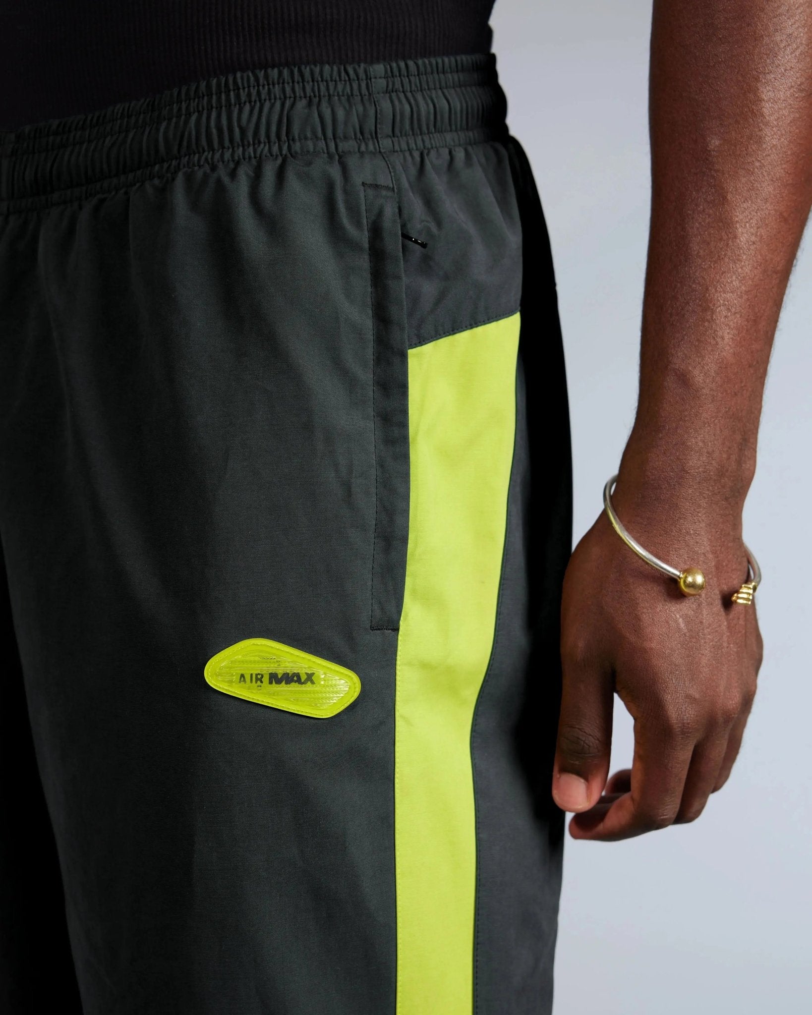 Patta x Nike NRG Track Pant (Black/Cyber) - Patta
