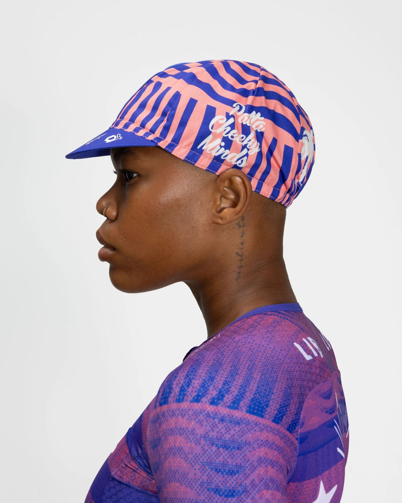 Patta x Rapha Cap II (Flamingo Pink/Royal Blue) - Patta