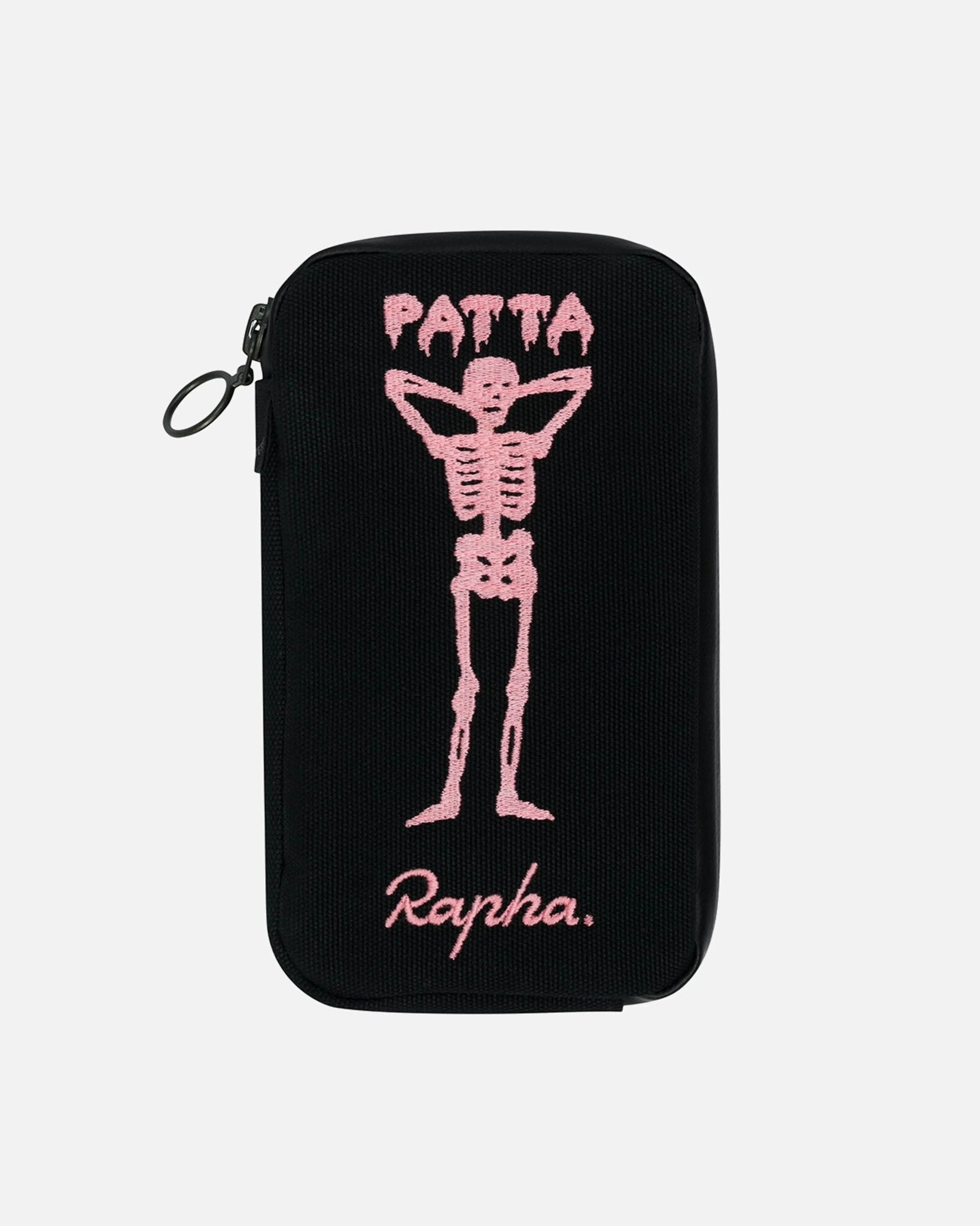 新品 Rapha + Patta 限定版 コットンフーディー ブラック Mサイズ Patta x Rapha Essentials Case (Black/Pink) - Patta