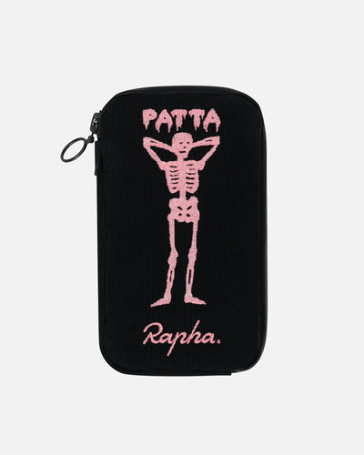 Patta x Rapha Essentials Case (Black/Pink) - Patta