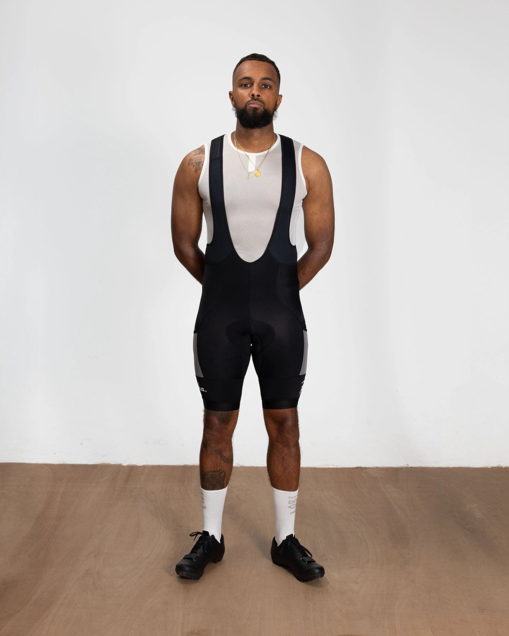 Patta x Rapha Men's Pro Team Cargo Bib Shorts (Black/Stone) - Patta